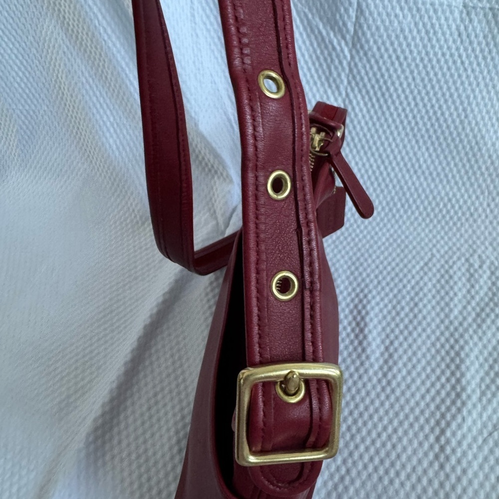 Coach Vintage Y2K Rare Legacy Small Pocket Hobo 9136 Leather Shoulder Bag - Picture 6 of 14